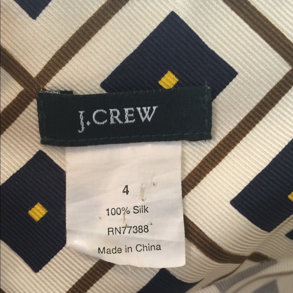 J. Crew, silk, classic halter - Picture 4 of 4